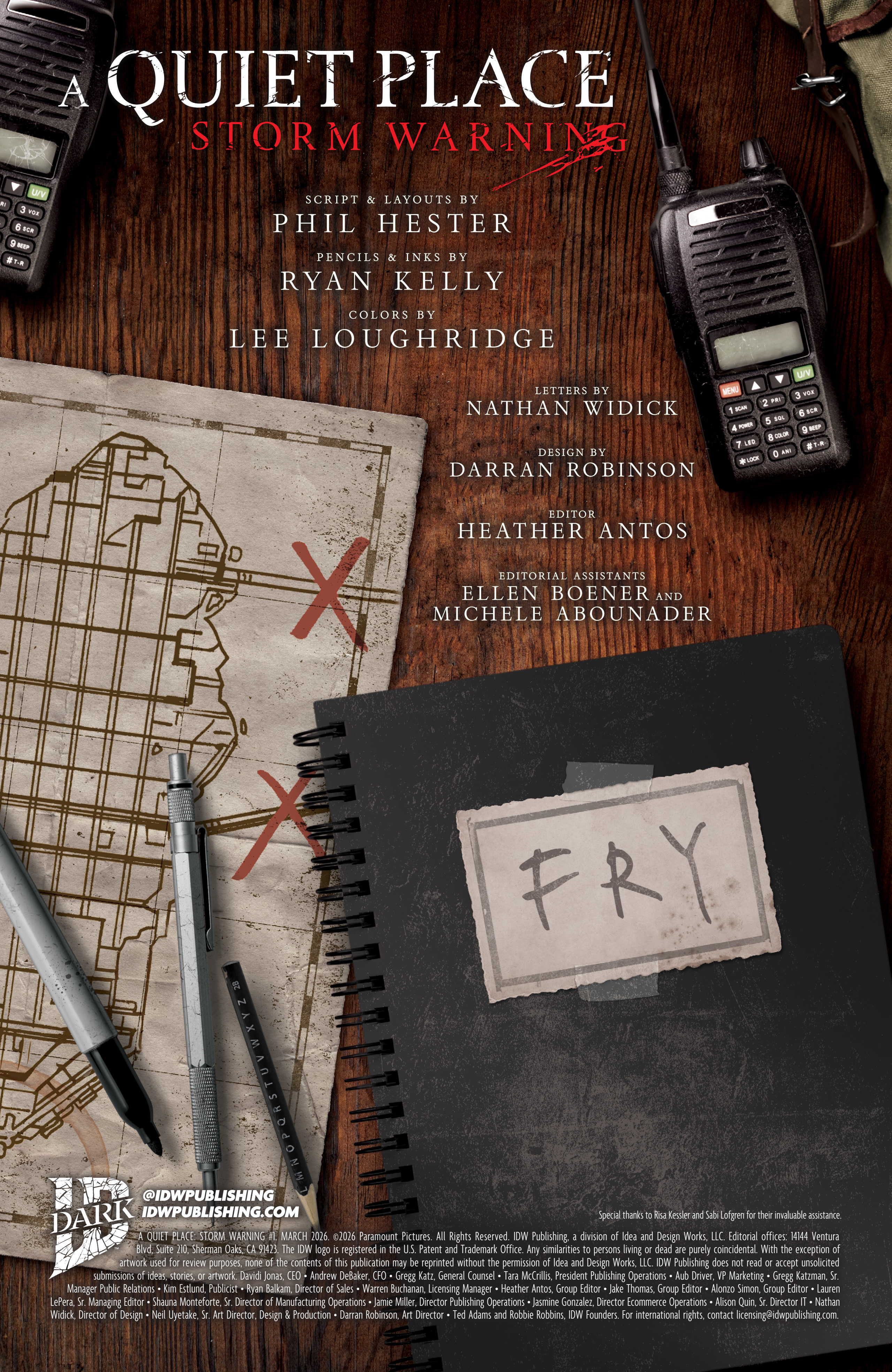 A Quiet Place: Storm Warning Chapter 1 page 2 - 