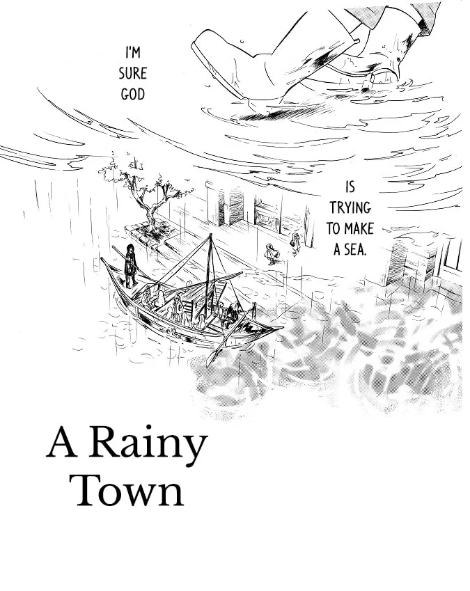 Read A Rainy Town chapter 0 image 1 on Lezhin