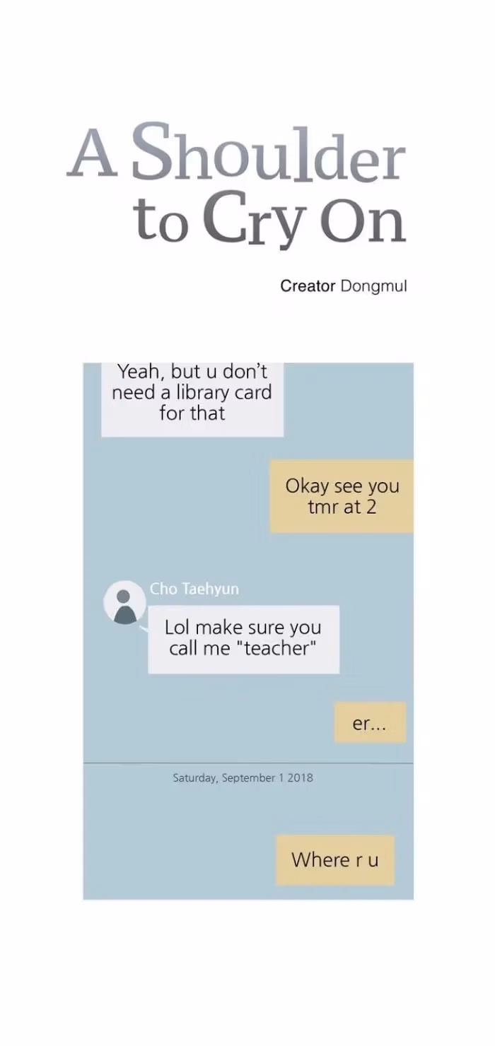 Read A Shoulder to Cry On chapter 23 image 30 on Lezhin