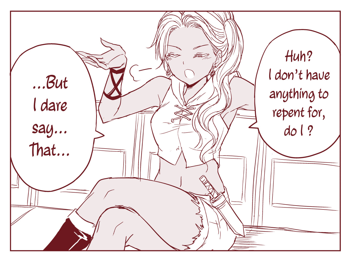 Read A Sister Who Solves Problems With Brute Force chapter 12 image 1 on Lezhin