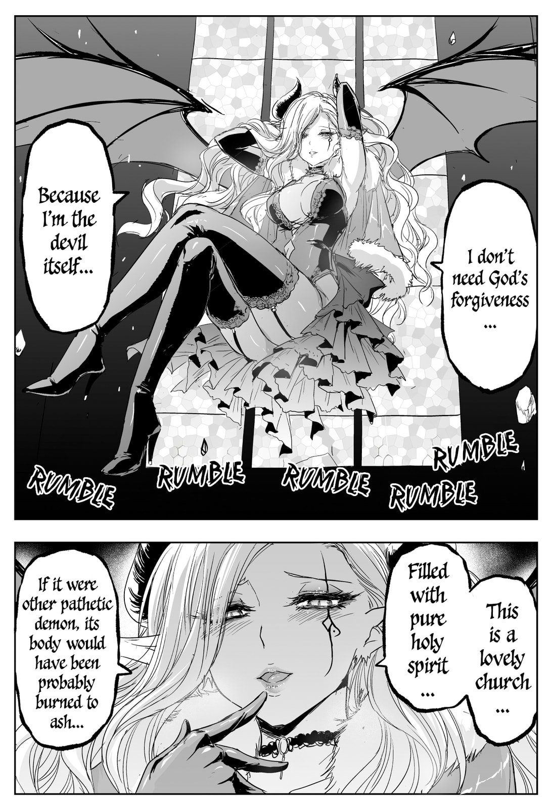 Read A Sister Who Solves Problems With Brute Force chapter 20 image 1 on Lezhin