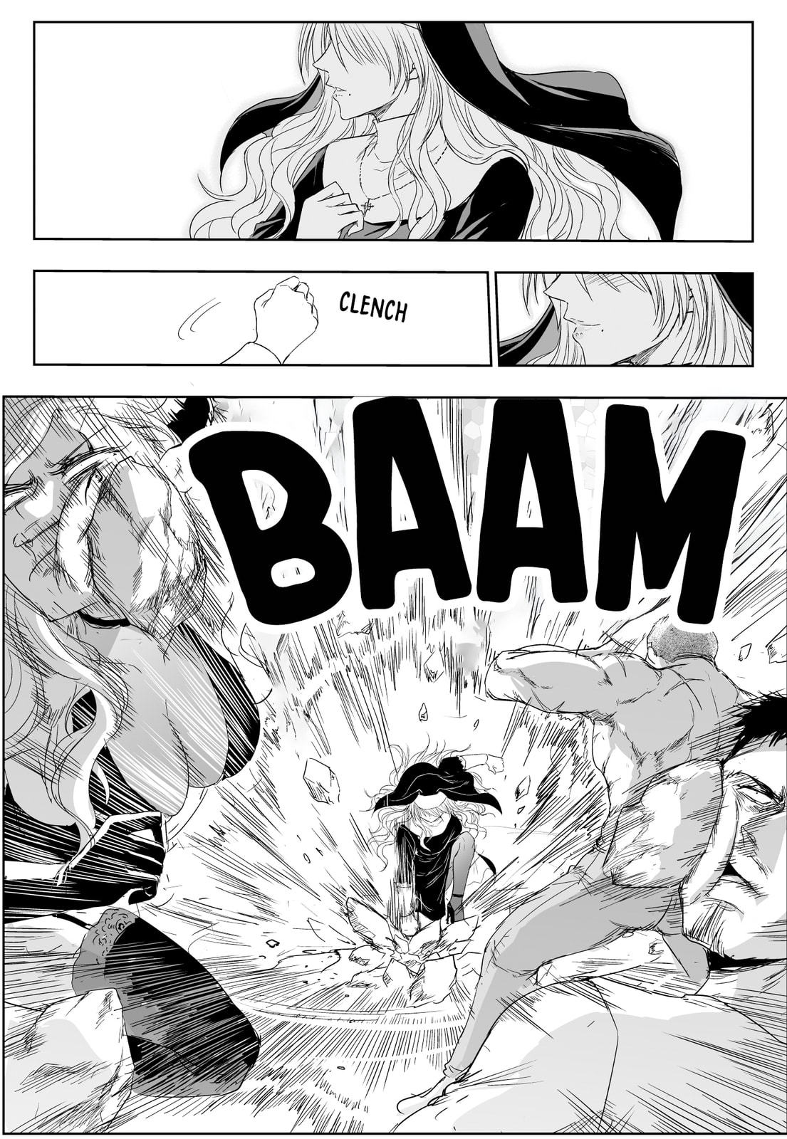 Read A Sister Who Solves Problems With Brute Force chapter 25 image 3 on Lezhin
