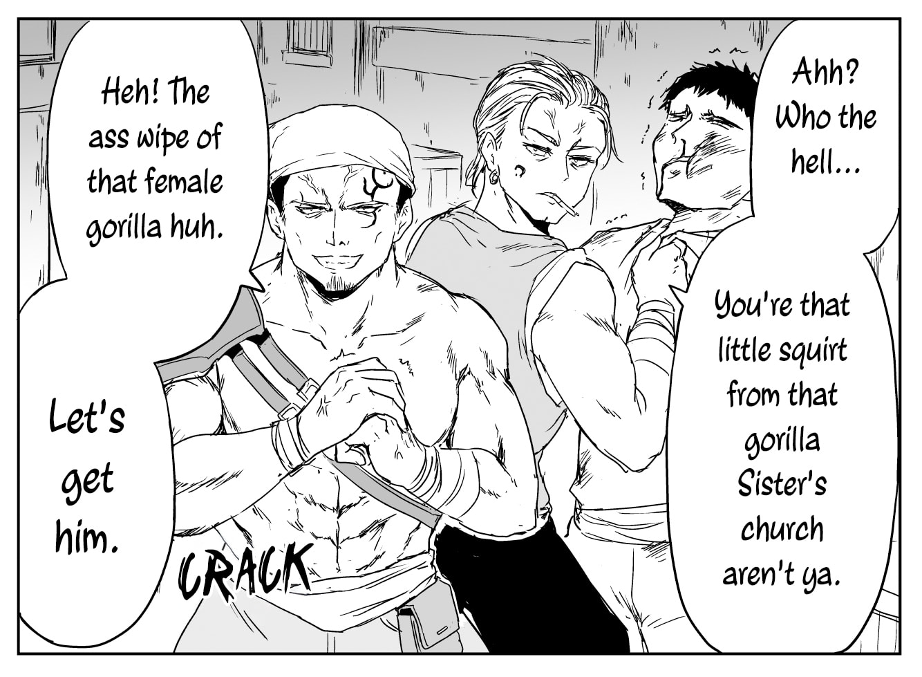 Read A Sister Who Solves Problems With Brute Force chapter 28 image 1 on Lezhin
