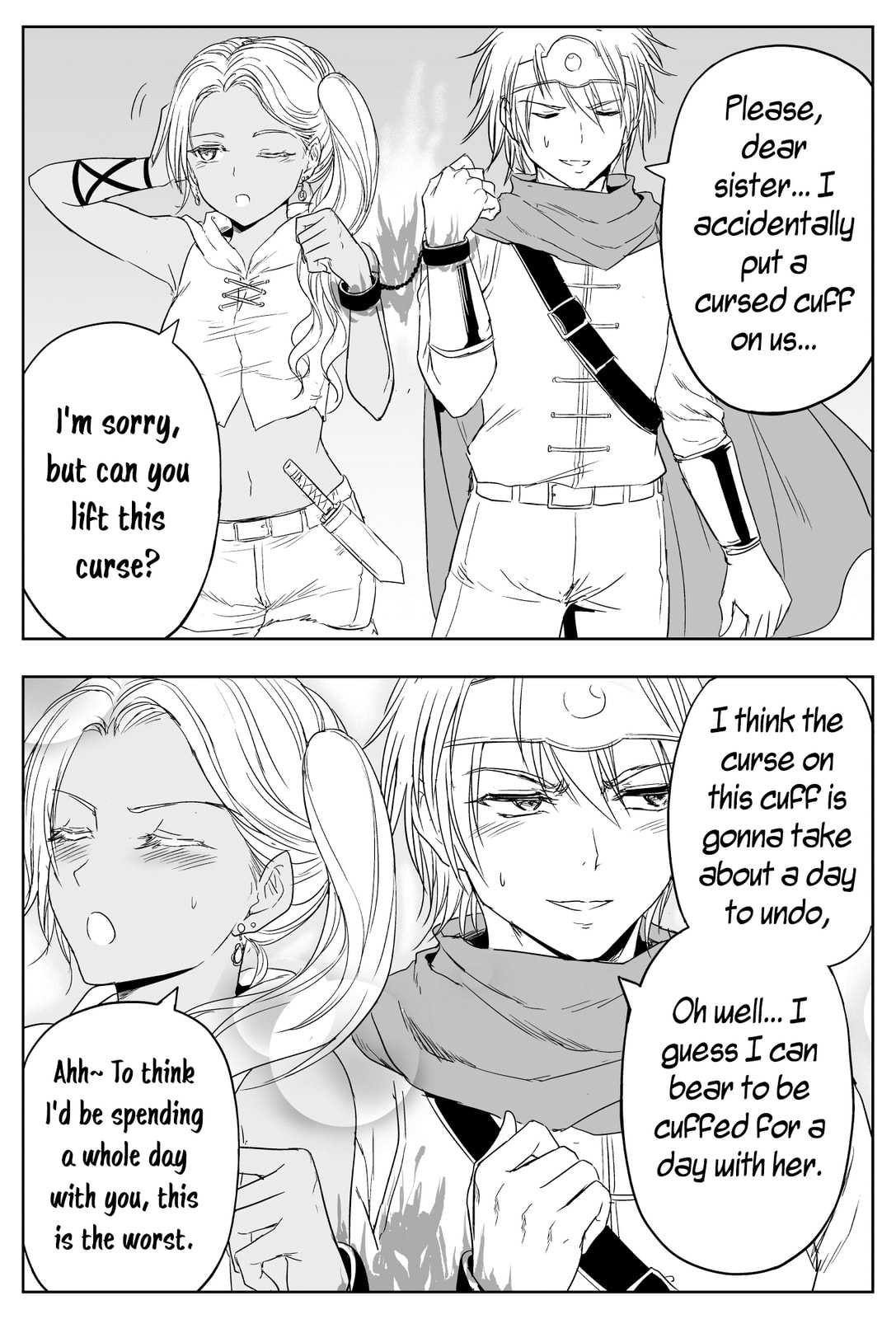 Read A Sister Who Solves Problems With Brute Force chapter 29 image 1 on Lezhin