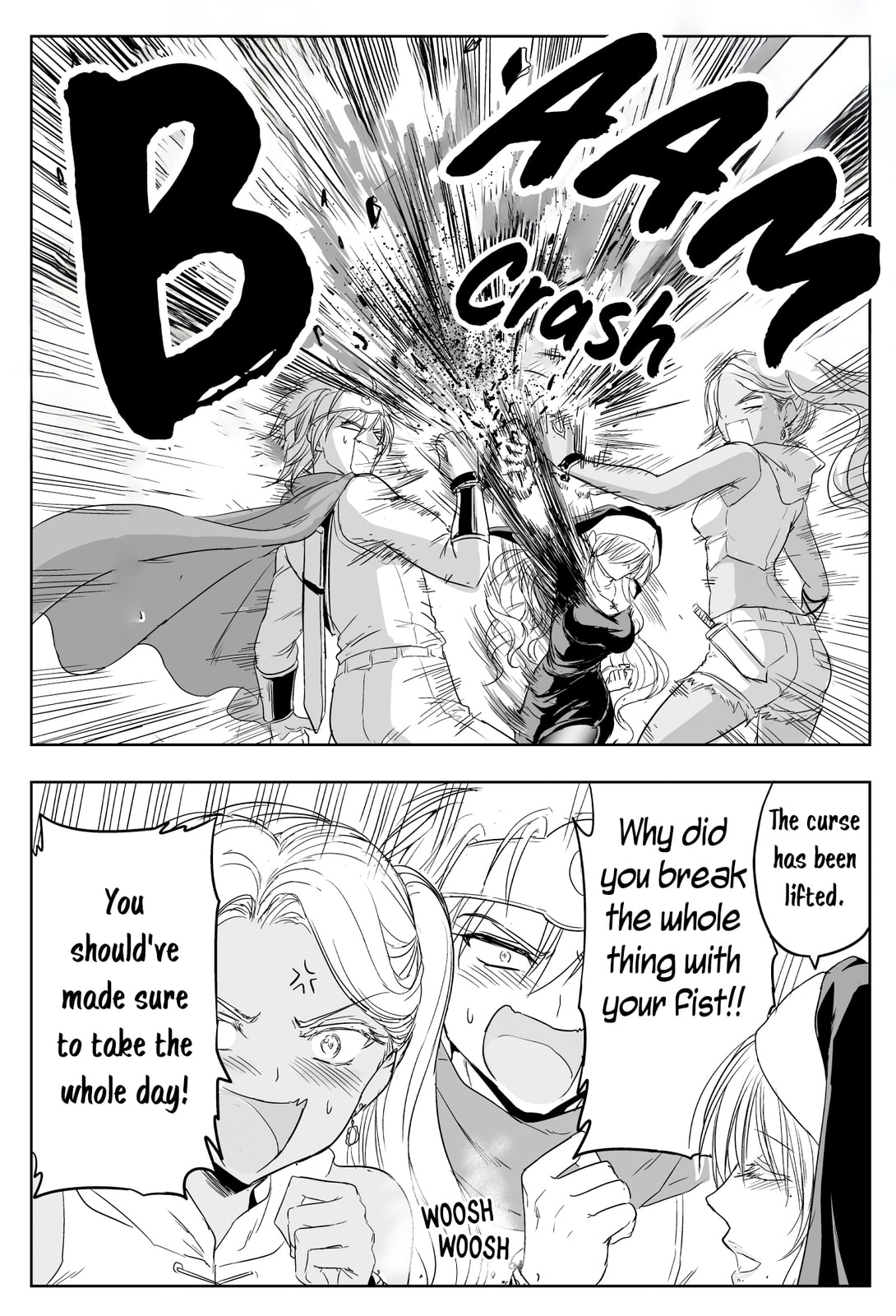 Read A Sister Who Solves Problems With Brute Force chapter 29 image 2 on Lezhin