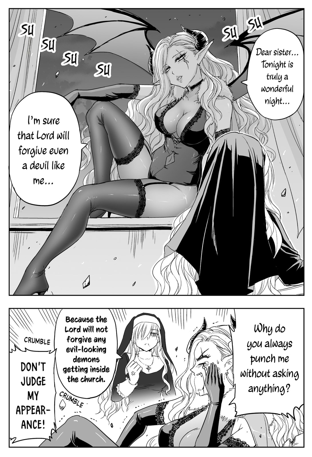 Read A Sister Who Solves Problems With Brute Force chapter 32 image 1 on Lezhin