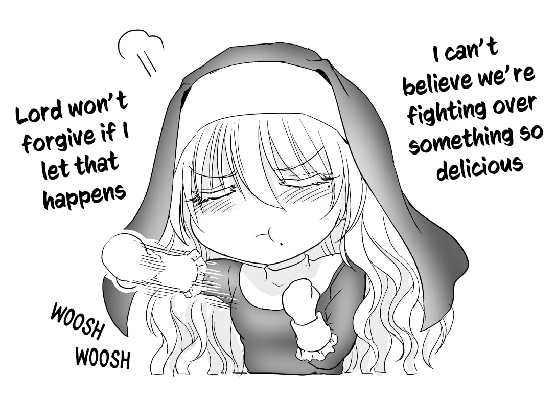 Read A Sister Who Solves Problems With Brute Force chapter 39.5 image 1 on Lezhin