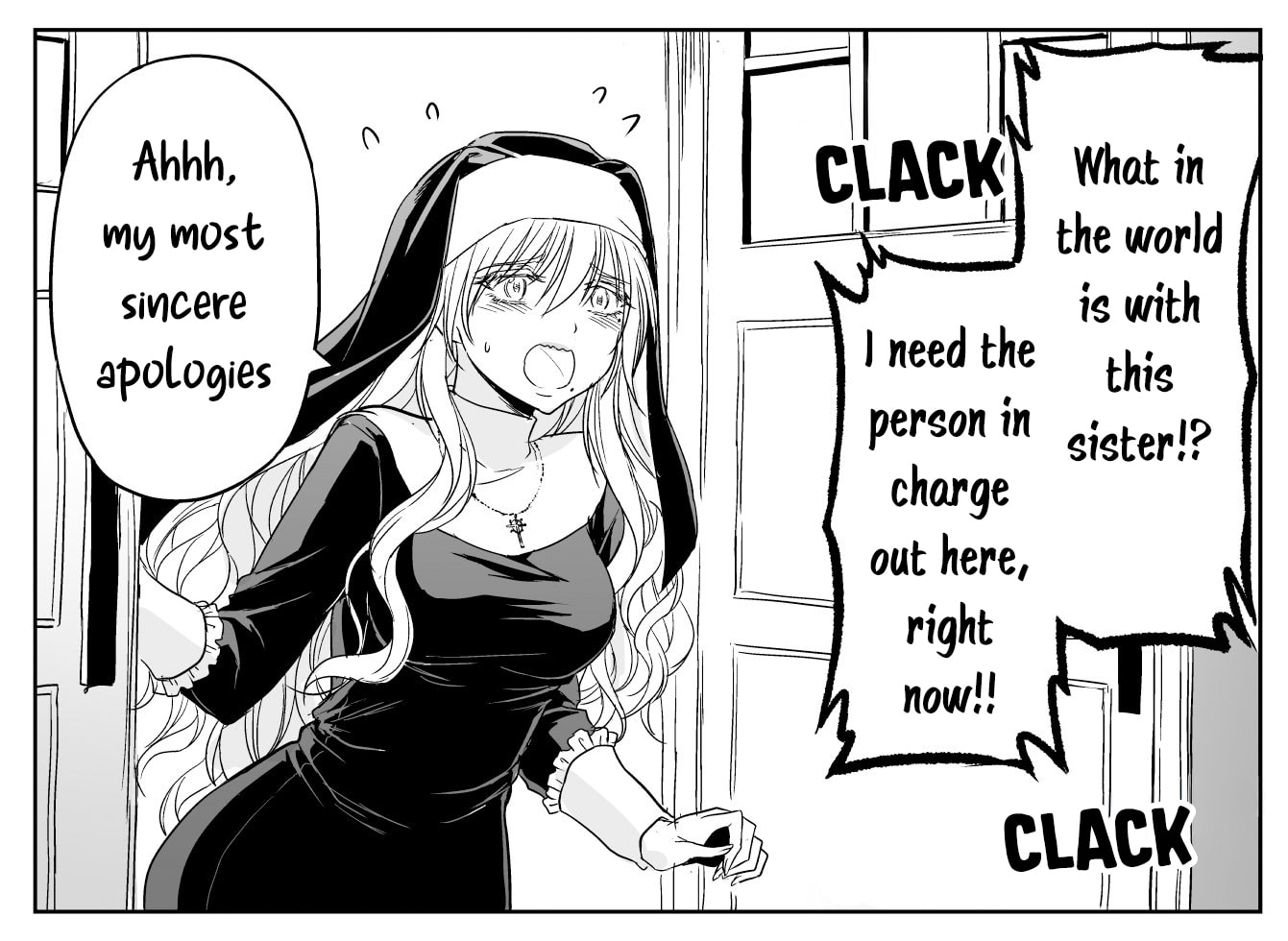 Read A Sister Who Solves Problems With Brute Force chapter 40 image 1 on Lezhin