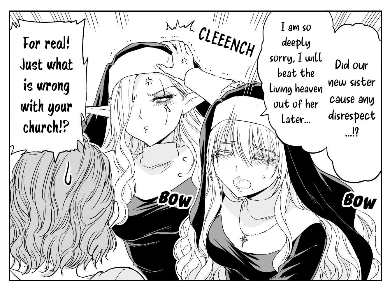 Read A Sister Who Solves Problems With Brute Force chapter 40 image 2 on Lezhin