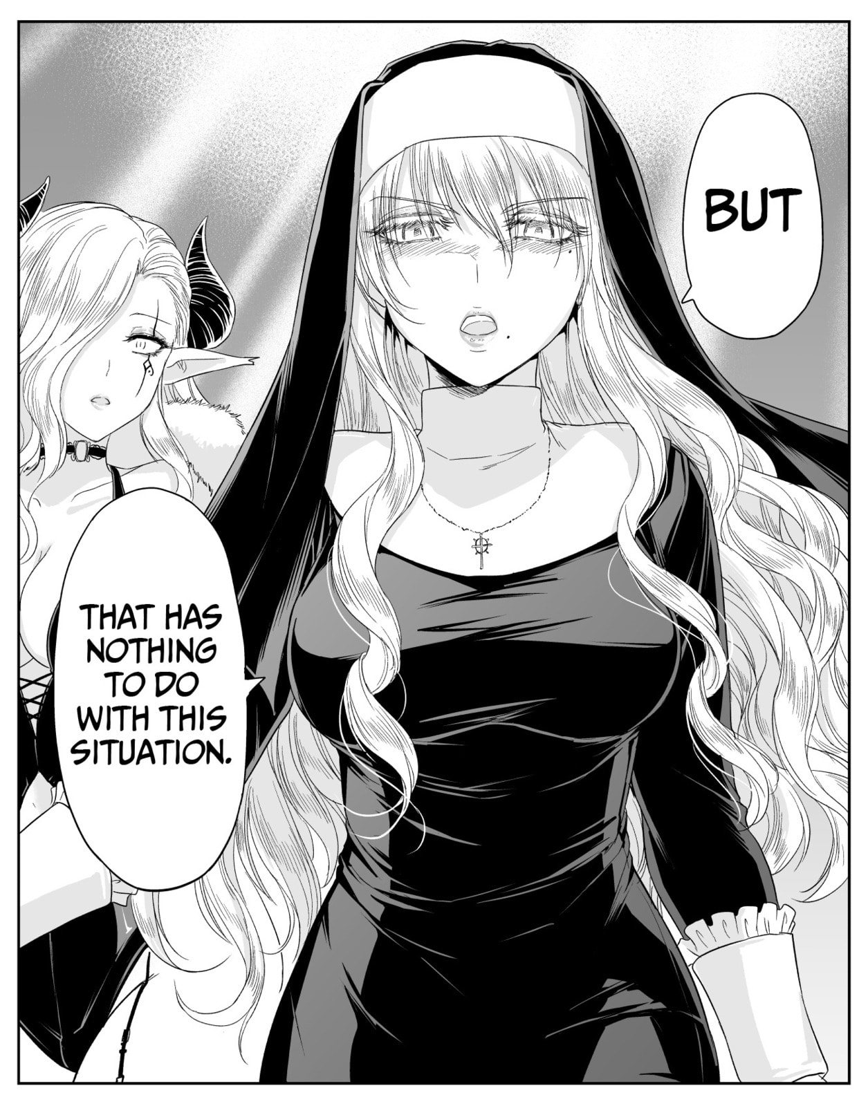 Read A Sister Who Solves Problems With Brute Force chapter 57 image 4 on Lezhin