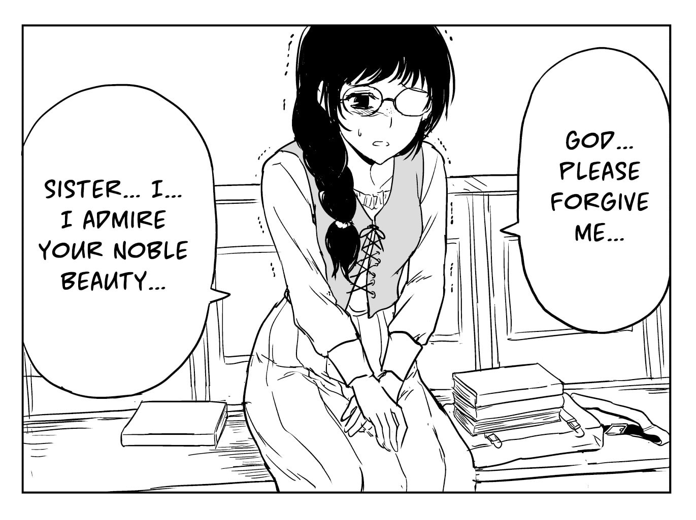 Read A Sister Who Solves Problems With Brute Force chapter 6 image 1 on Lezhin