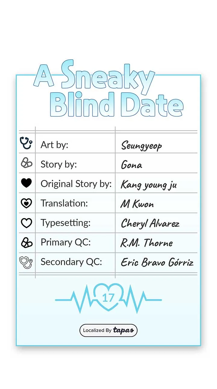 Read A Sneaky Blind Date chapter 17 image 9 on Lezhin