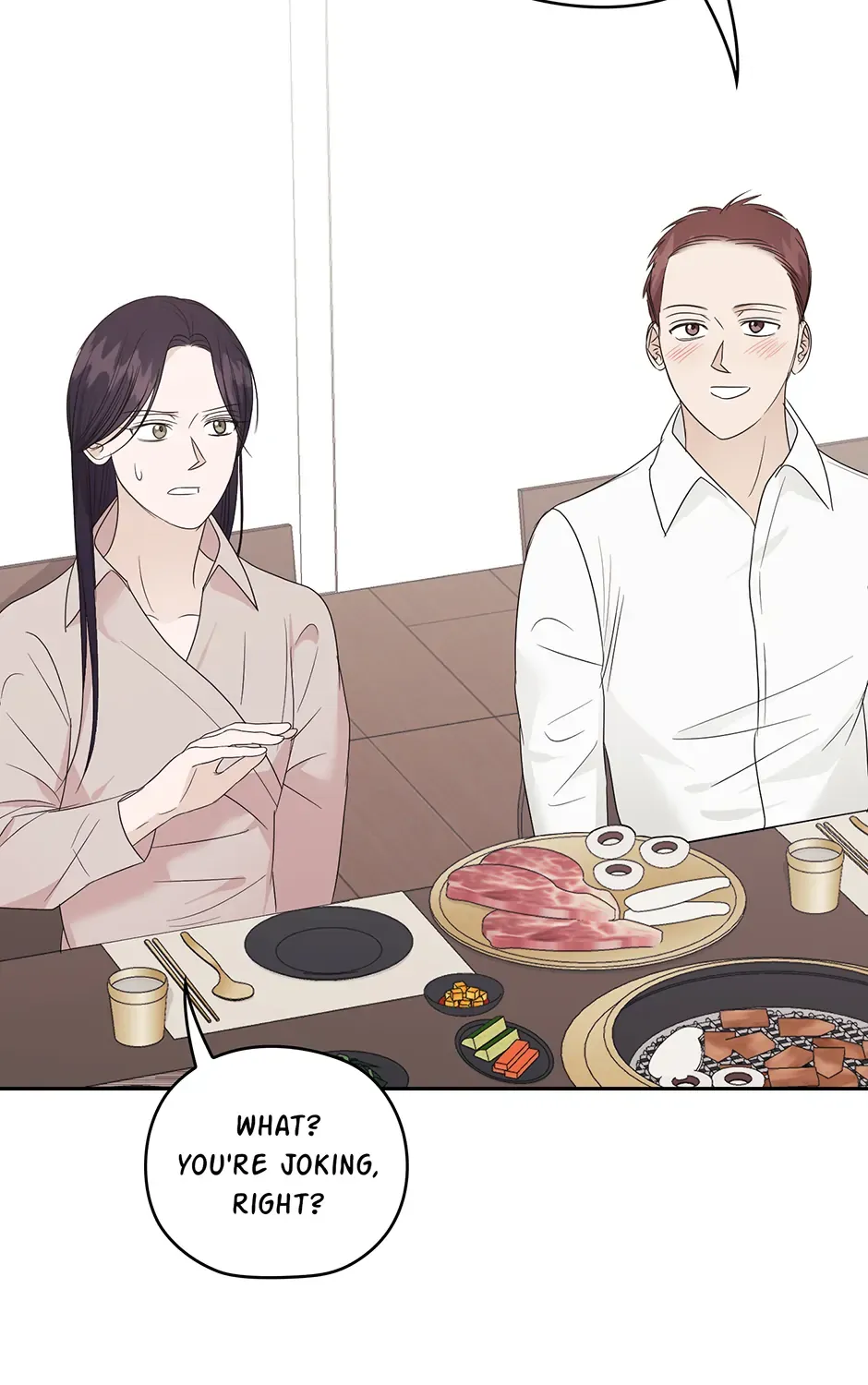Read A Sneaky Blind Date chapter 32 image 7 on Lezhin