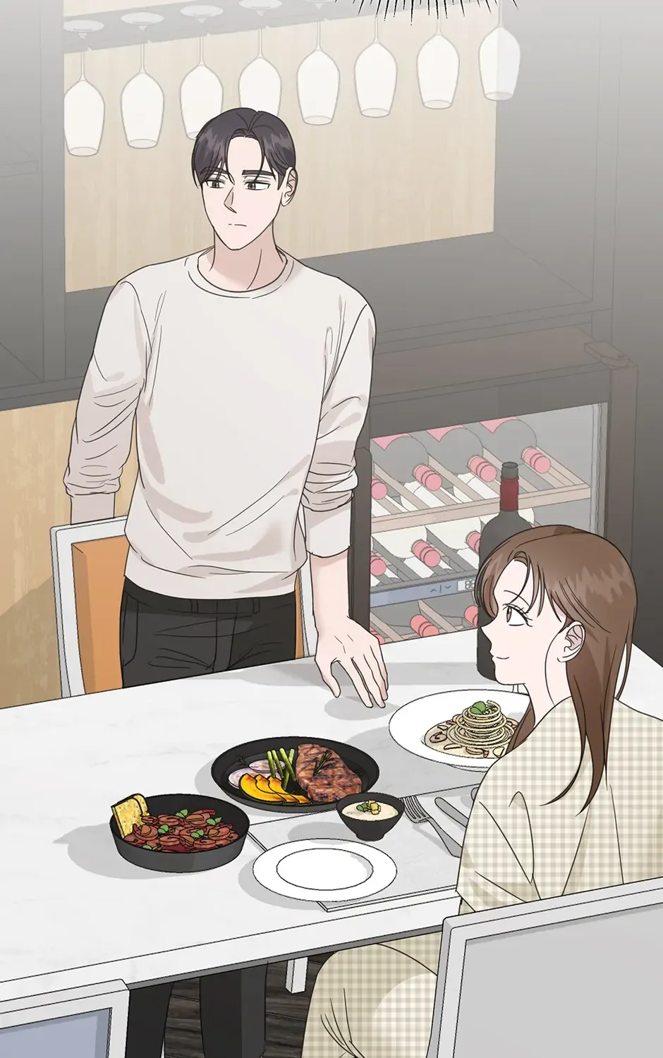 Read A Sneaky Blind Date chapter 35 image 17 on Lezhin