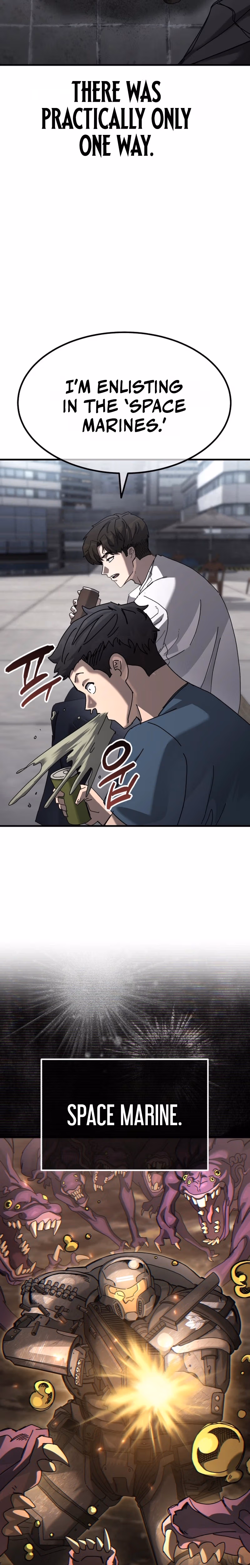 A Space Marine Got a Status Window Chapter 1 page 4 - 