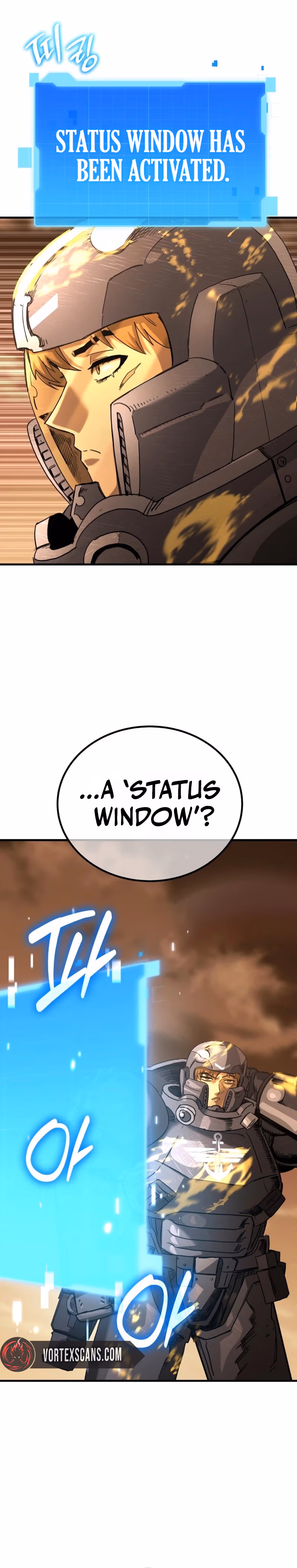 A Space Marine Got a Status Window Chapter 1 page 48 - 