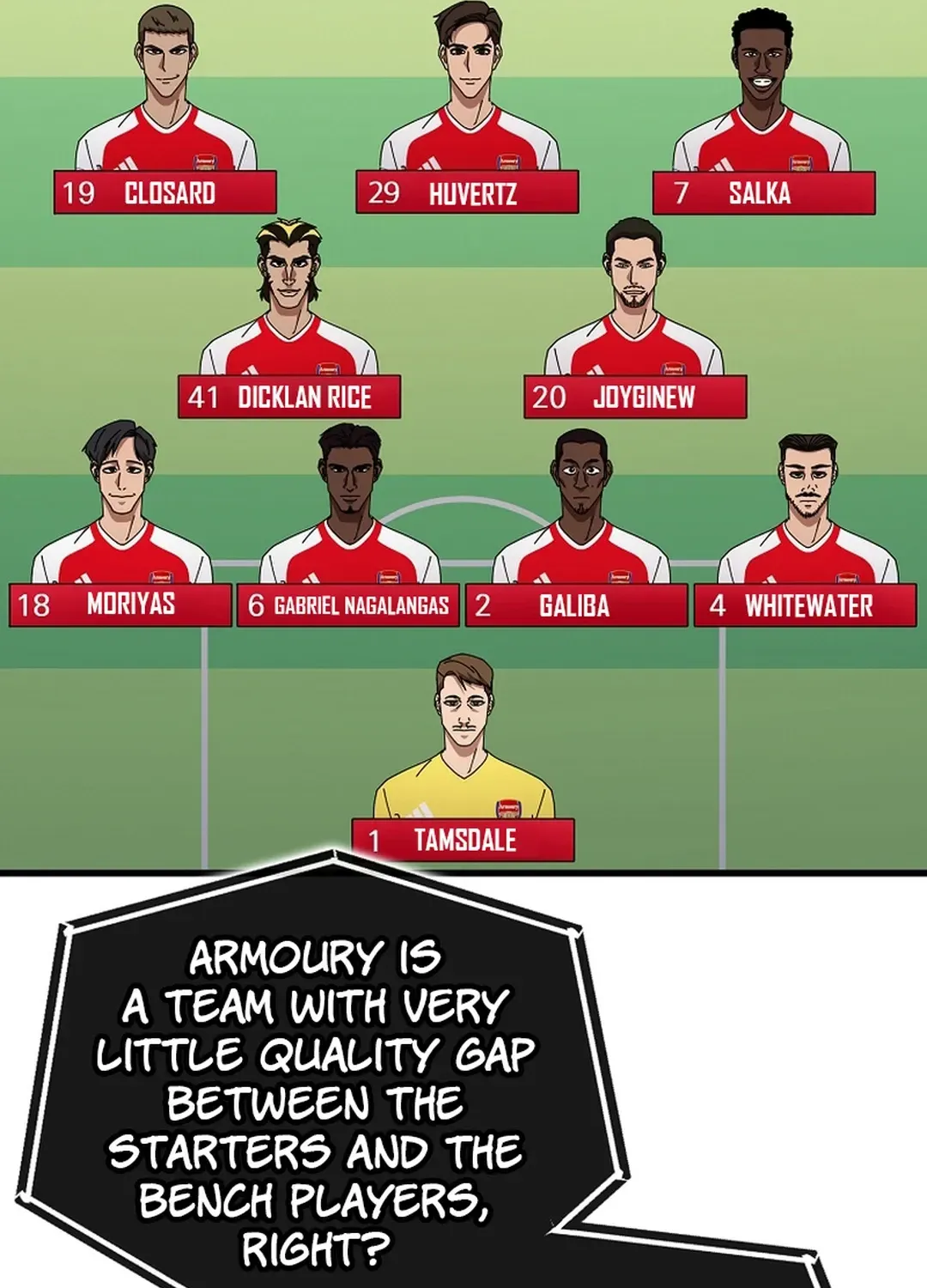 A Tactical Genius on the Field Chapter 53 page 48 - 