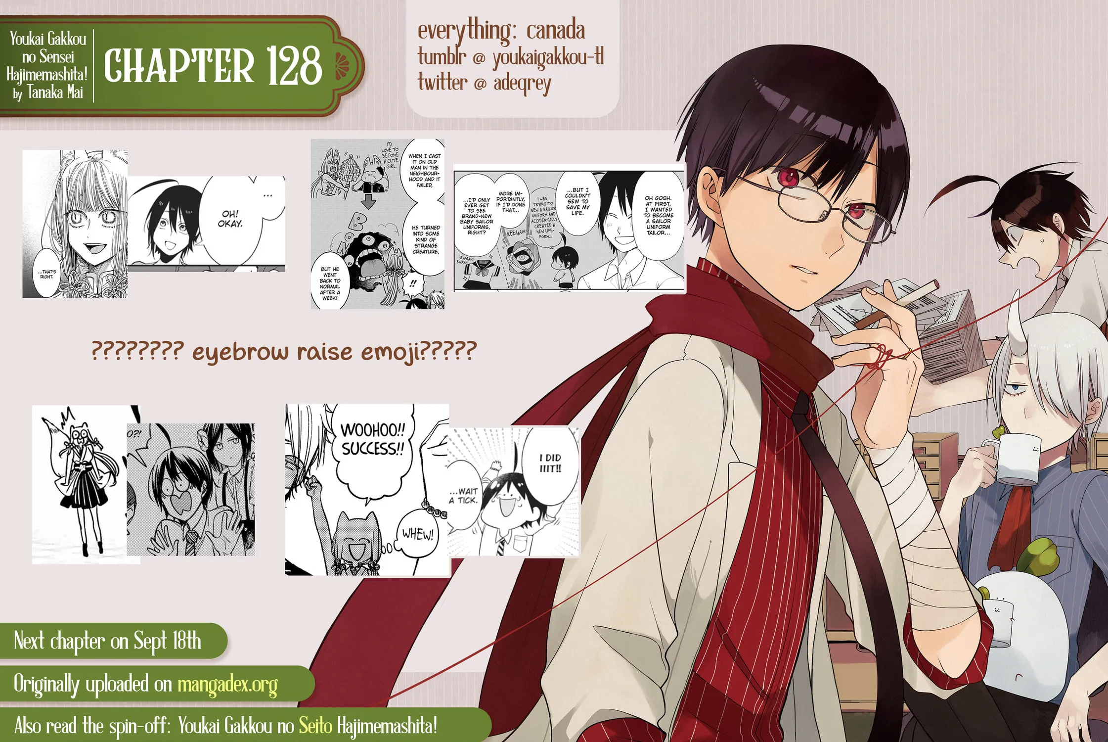 A Terrified Teacher at Ghoul School! Chapter 128 page 57 - 