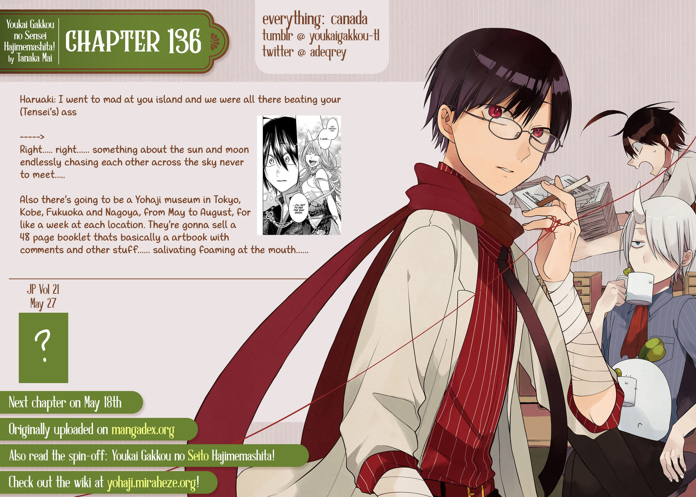 A Terrified Teacher at Ghoul School! Chapter 136 page 35 - 
