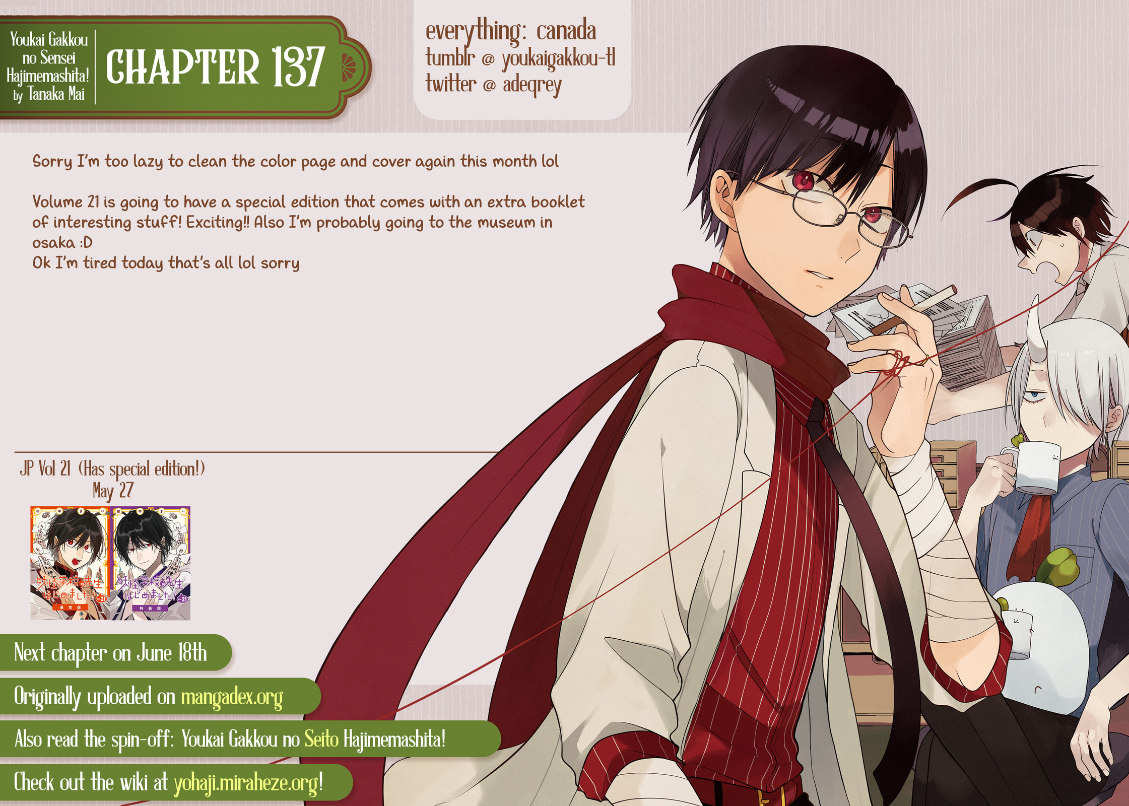 A Terrified Teacher at Ghoul School! Chapter 137 page 30 - 