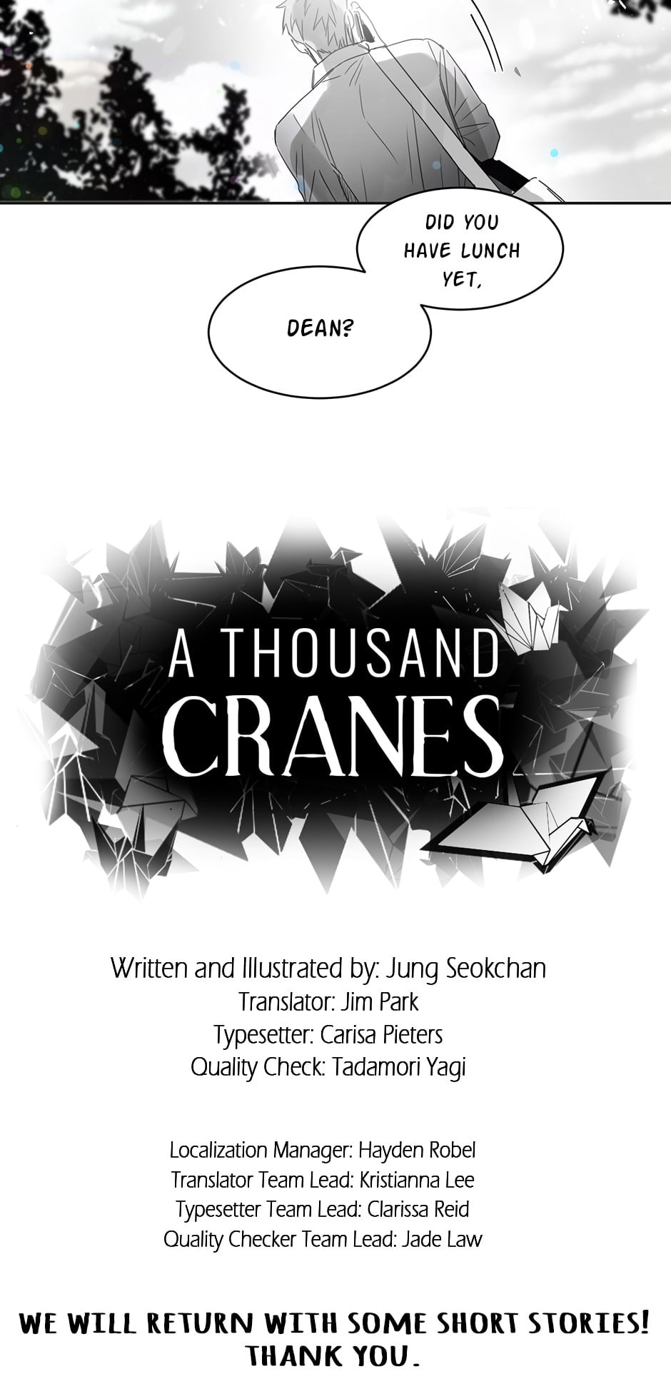 Read A Thousand Cranes chapter 35 image 7 on Lezhin