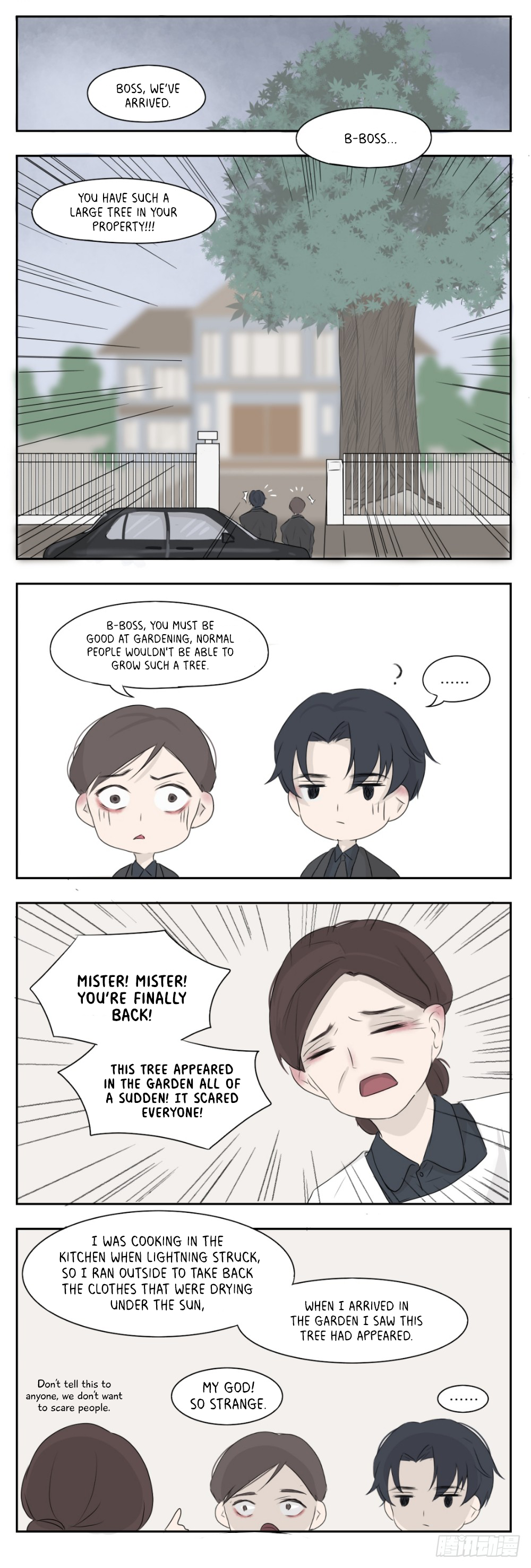 Read A Tree Spirit chapter 1 image 3 on Lezhin