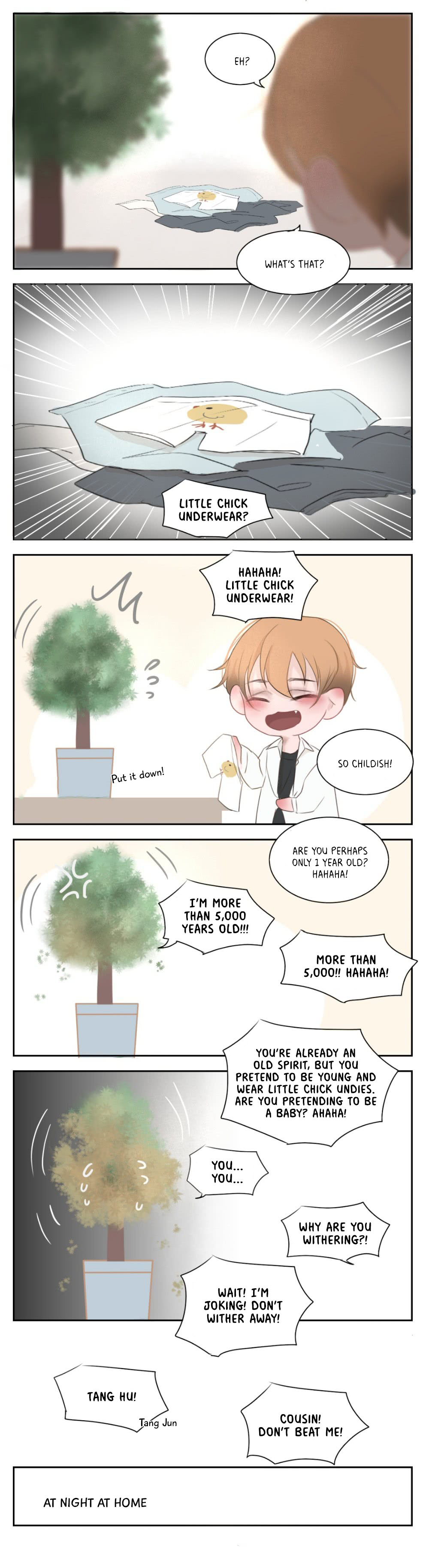 Read A Tree Spirit chapter 13 image 4 on Lezhin