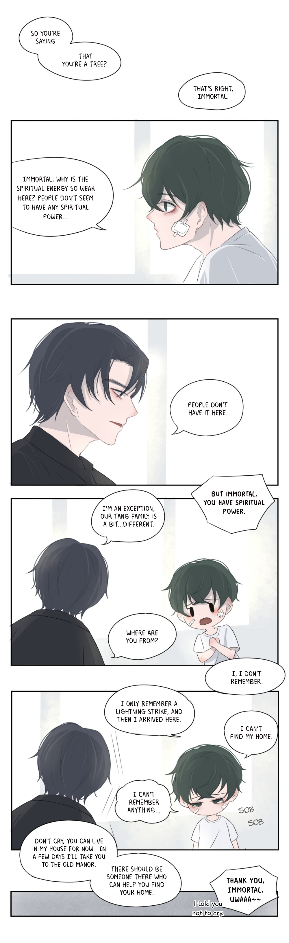 Read A Tree Spirit chapter 2 image 2 on Lezhin