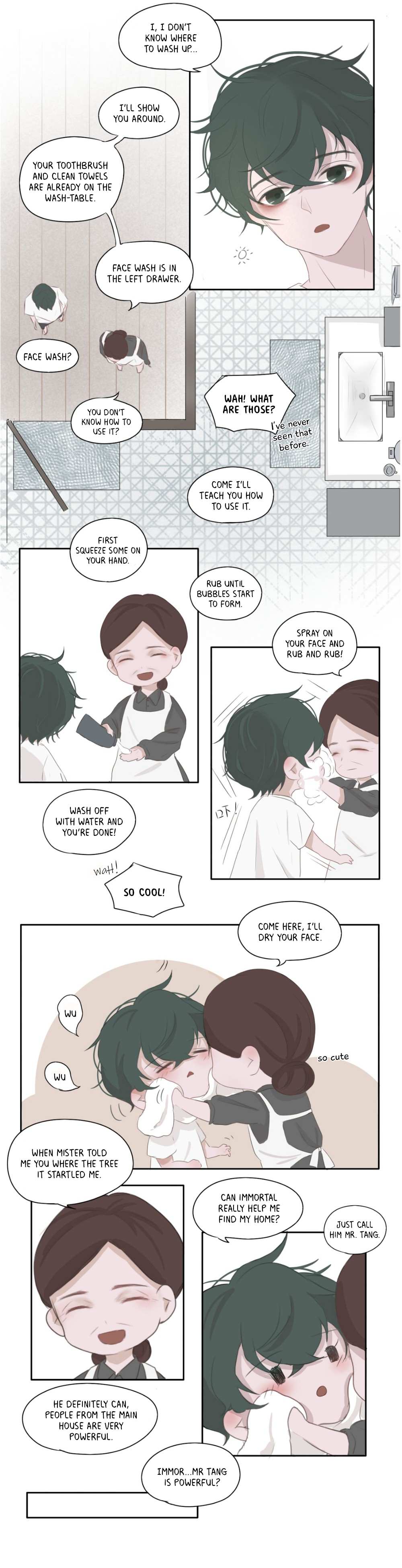 Read A Tree Spirit chapter 3 image 3 on Lezhin