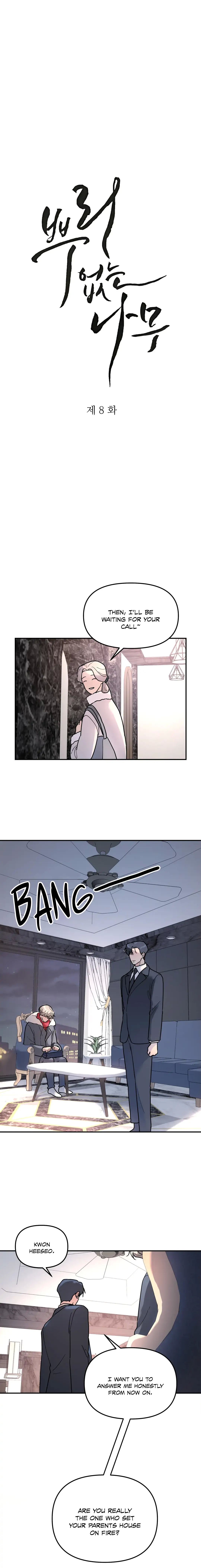 Read A Tree Without Roots chapter 8.1 image 3 on Lezhin