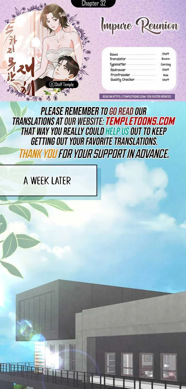 Read A Twisted Reunion chapter 32 image 1 on Lezhin