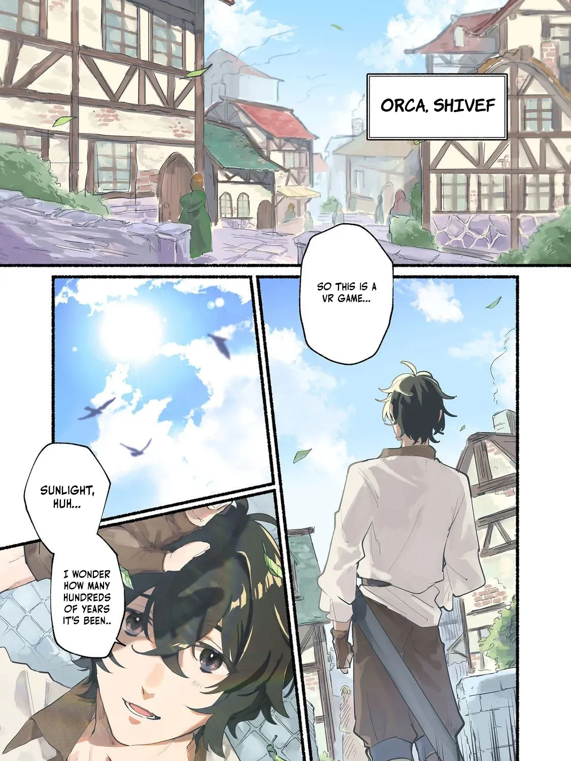 A Vampire Novelist Plays a VRMMORPG Chapter 1 page 3 - 