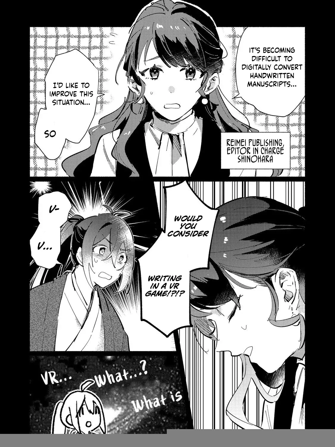 A Vampire Novelist Plays a VRMMORPG Chapter 2.1 page 4 - 