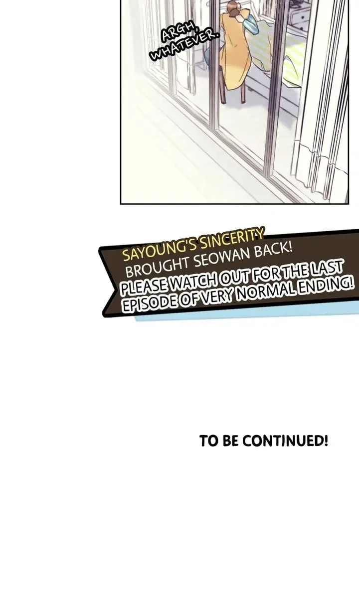 Read A Very Normal Ending chapter 60 image 82 on Lezhin