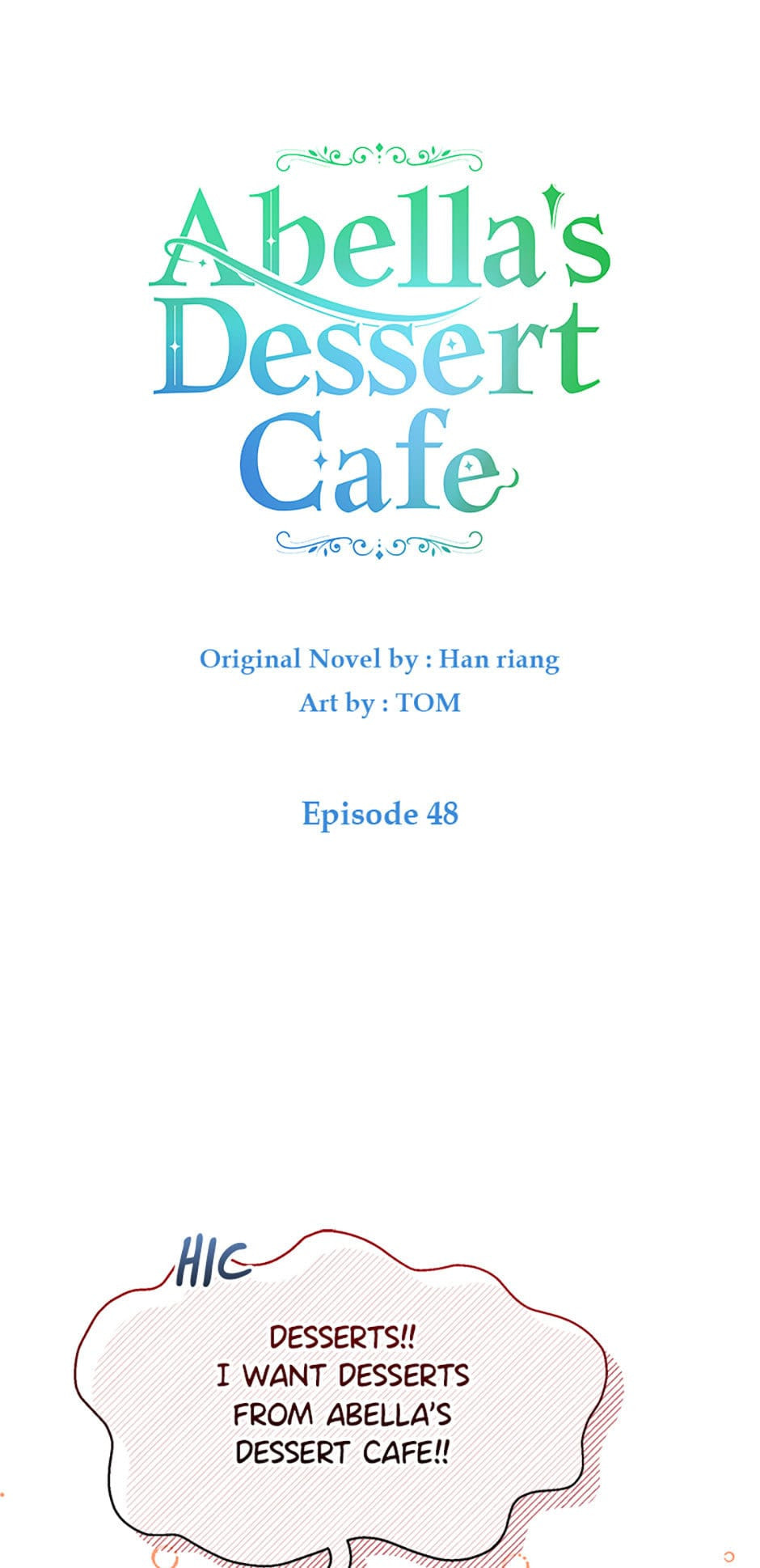 Abella's Dessert Cafe Chapter 48 page 21 - 