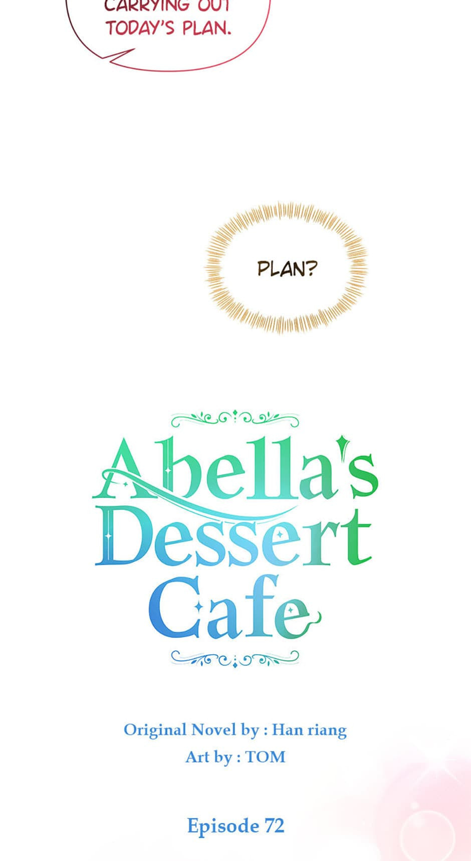 Abella's Dessert Cafe Chapter 72 page 18 - 