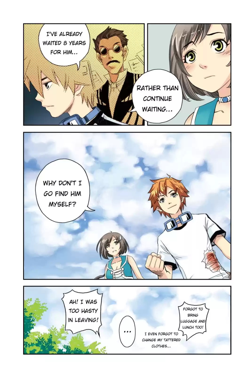 Read Above the Cloud Sea (Colored) chapter 15 image 7 on Lezhin