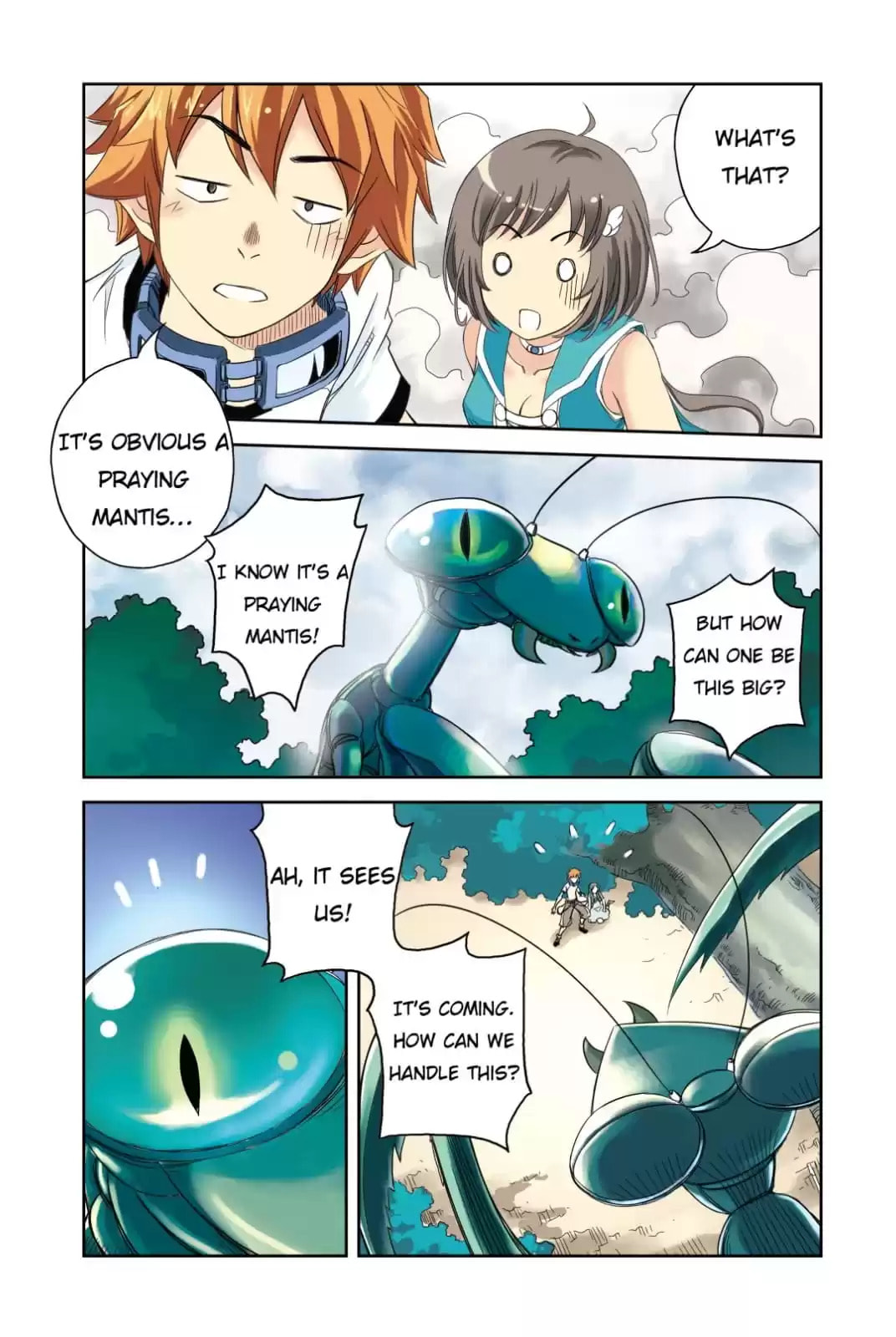 Read Above the Cloud Sea (Colored) chapter 17 image 1 on Lezhin