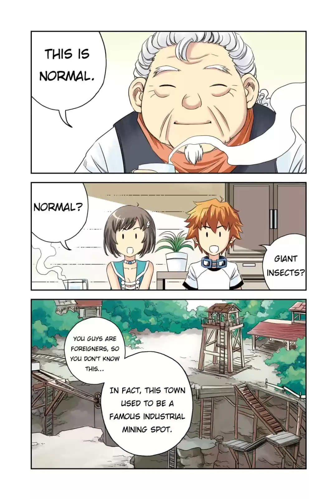 Read Above the Cloud Sea (Colored) chapter 18 image 1 on Lezhin