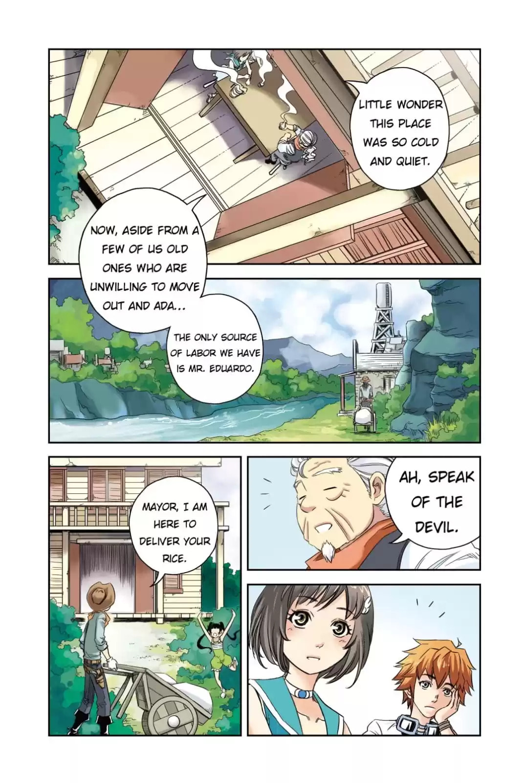 Read Above the Cloud Sea (Colored) chapter 18 image 5 on Lezhin