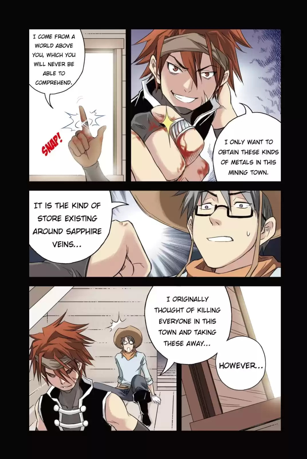 Read Above the Cloud Sea (Colored) chapter 20 image 7 on Lezhin