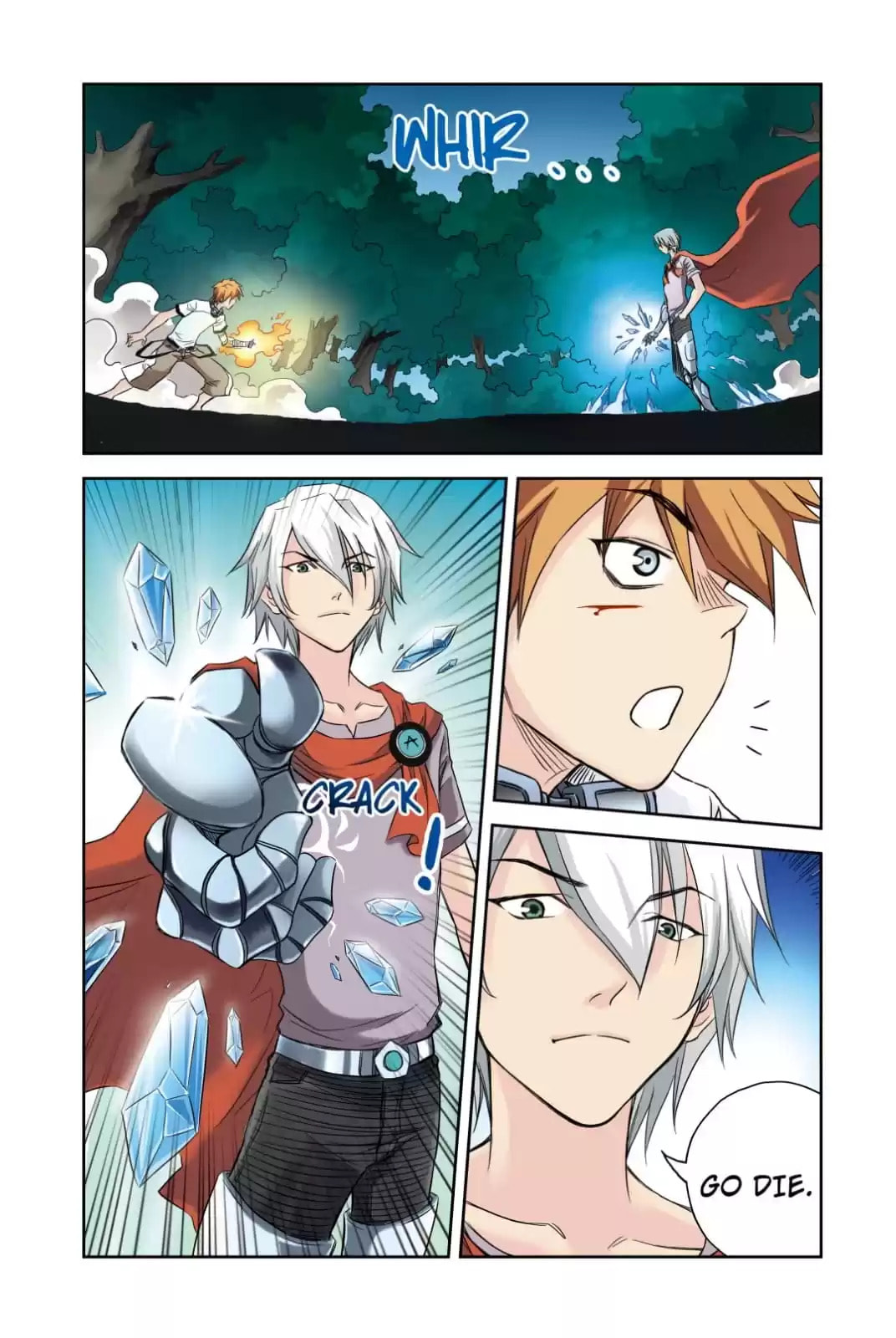 Read Above the Cloud Sea (Colored) chapter 27 image 3 on Lezhin