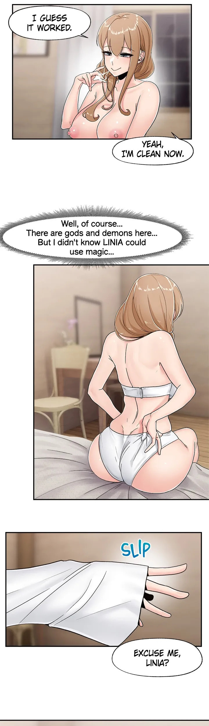 Read Absolute Hypnosis in Another World chapter 8 image 1 on Lezhin
