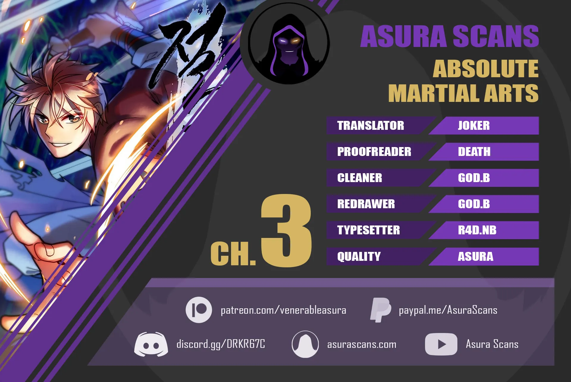 Read Absolute Martial Arts chapter 3 image 0 on Lezhin