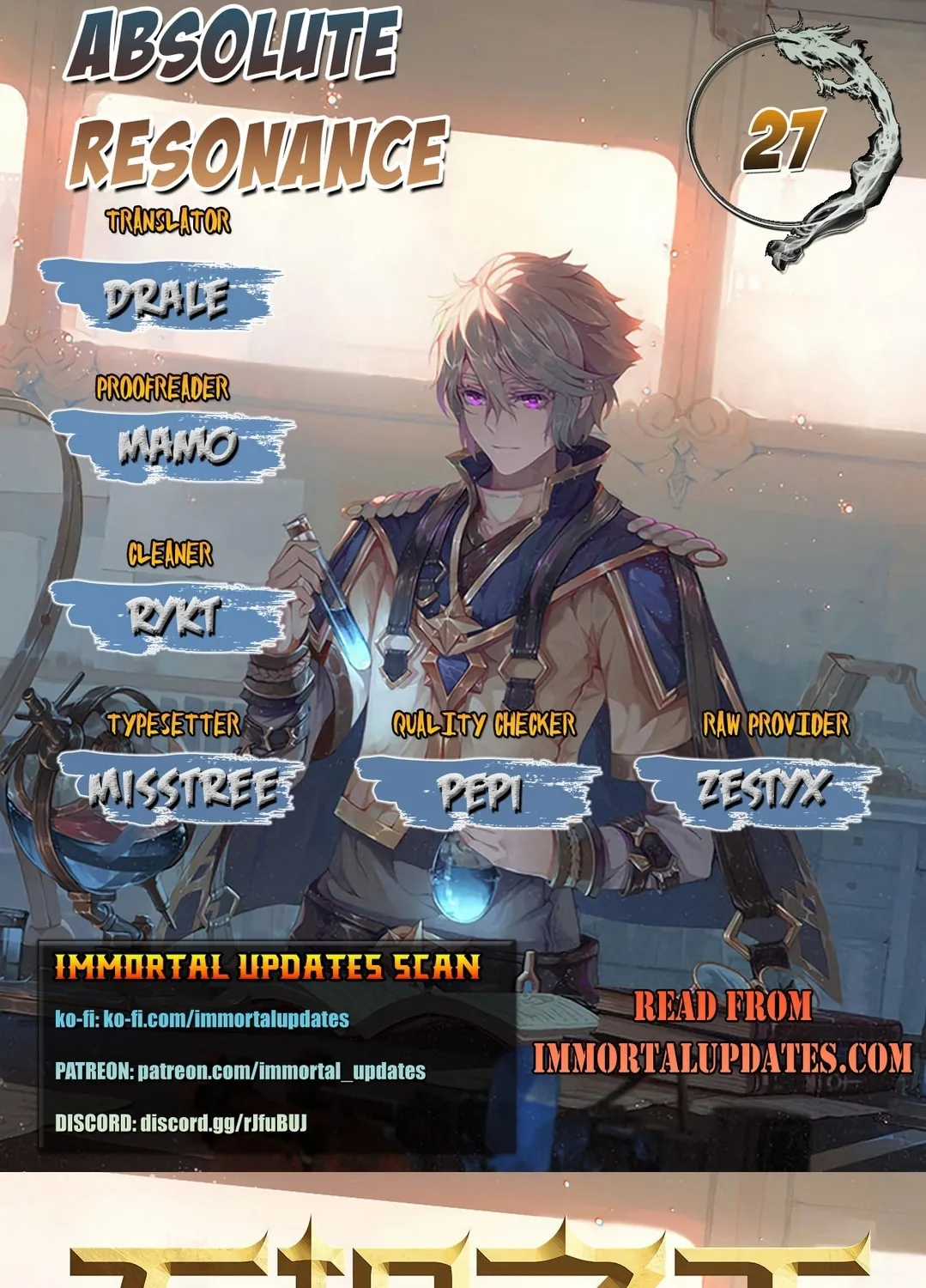 Read Absolute Resonance chapter 27 image 0 on Lezhin