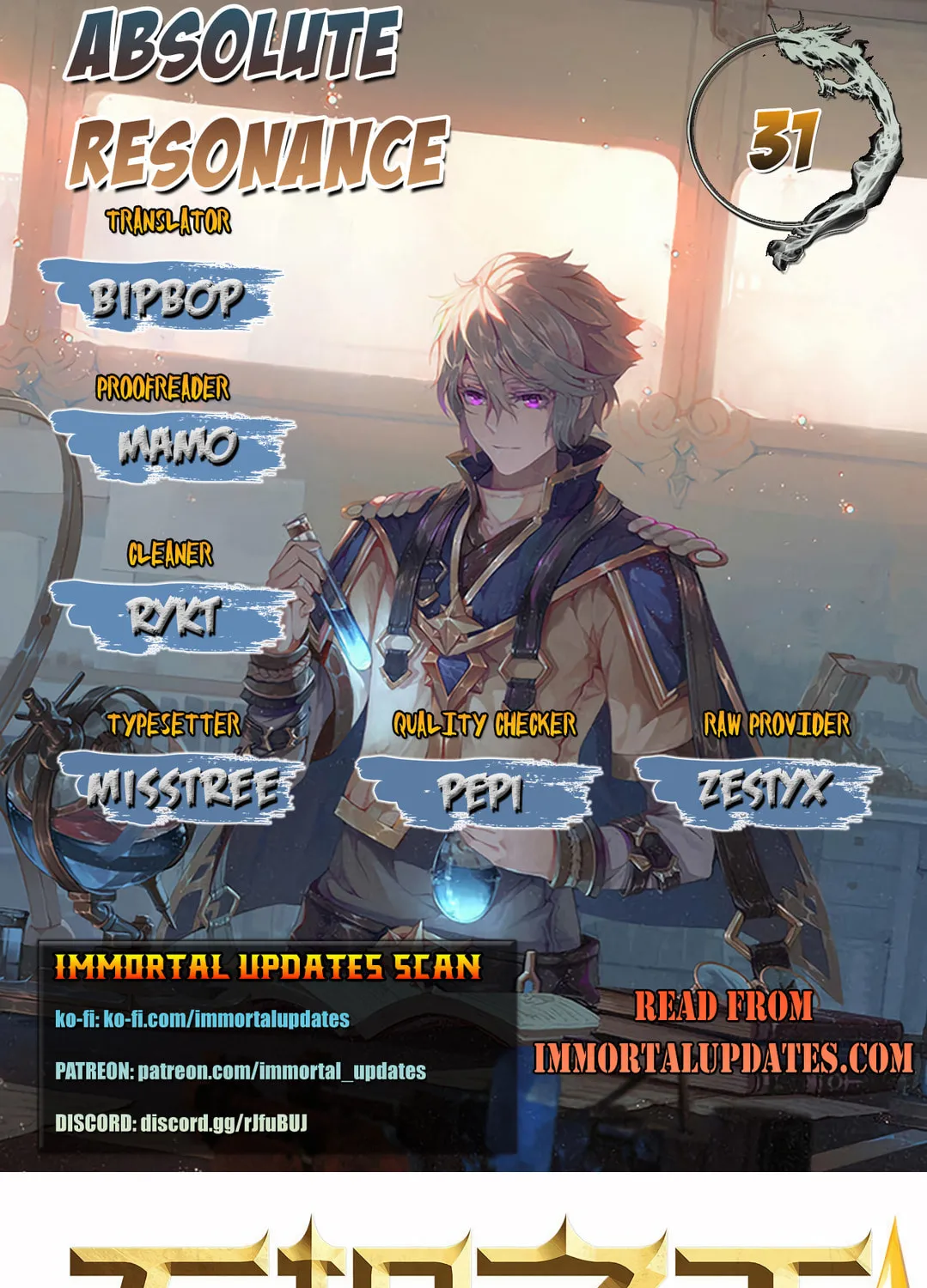 Read Absolute Resonance chapter 31 image 0 on Lezhin