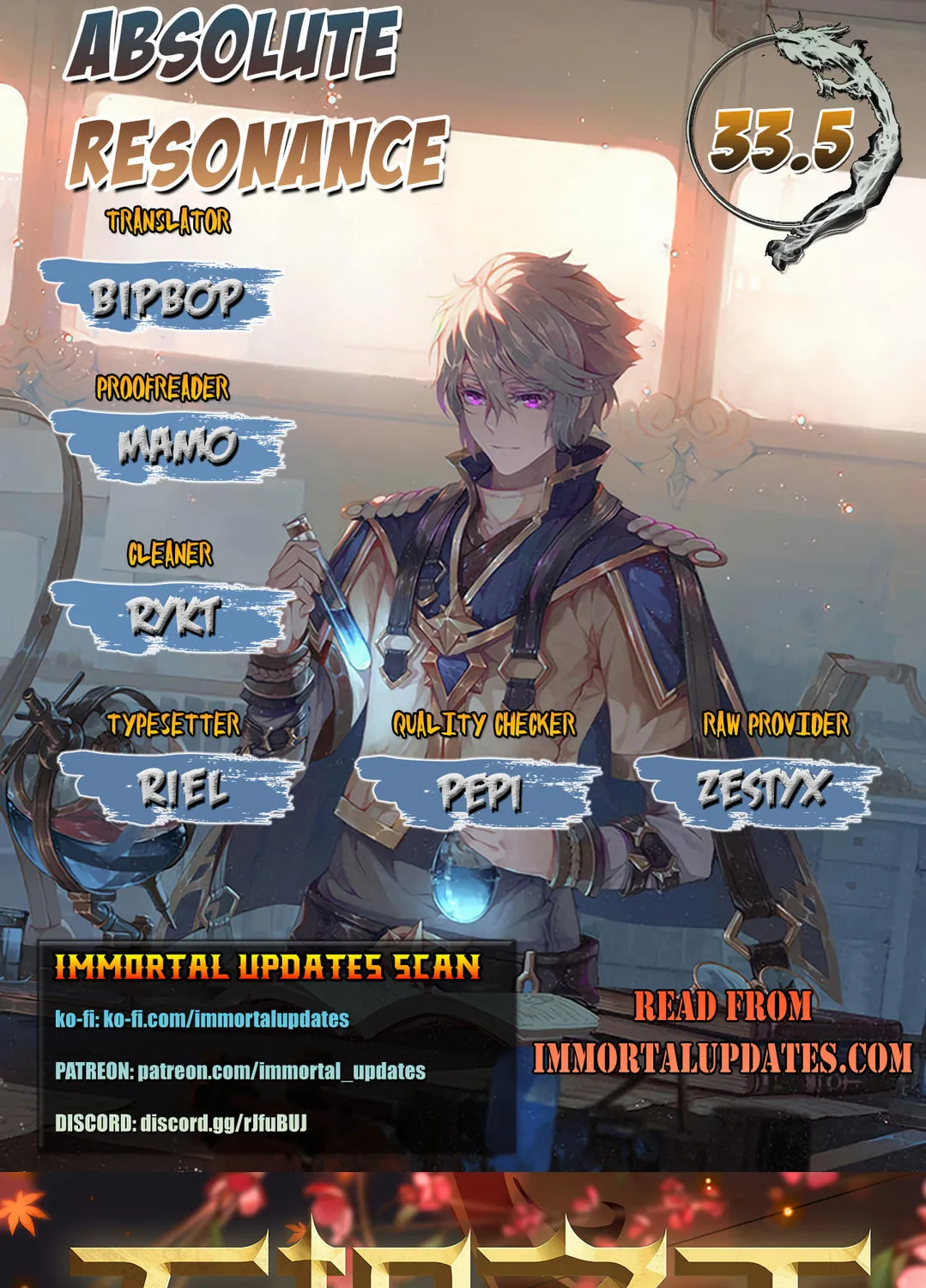 Read Absolute Resonance chapter 33.5 image 0 on Lezhin