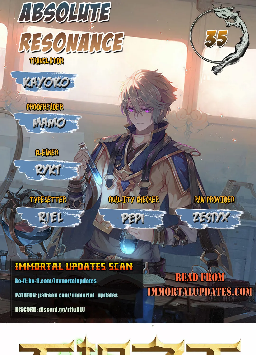 Read Absolute Resonance chapter 35 image 0 on Lezhin