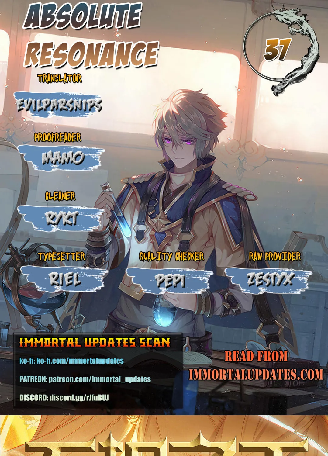 Read Absolute Resonance chapter 37 image 0 on Lezhin