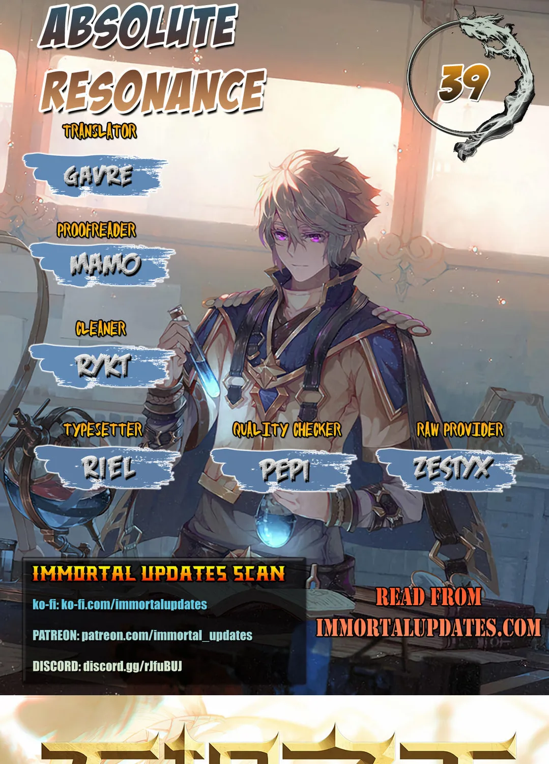 Read Absolute Resonance chapter 39 image 0 on Lezhin